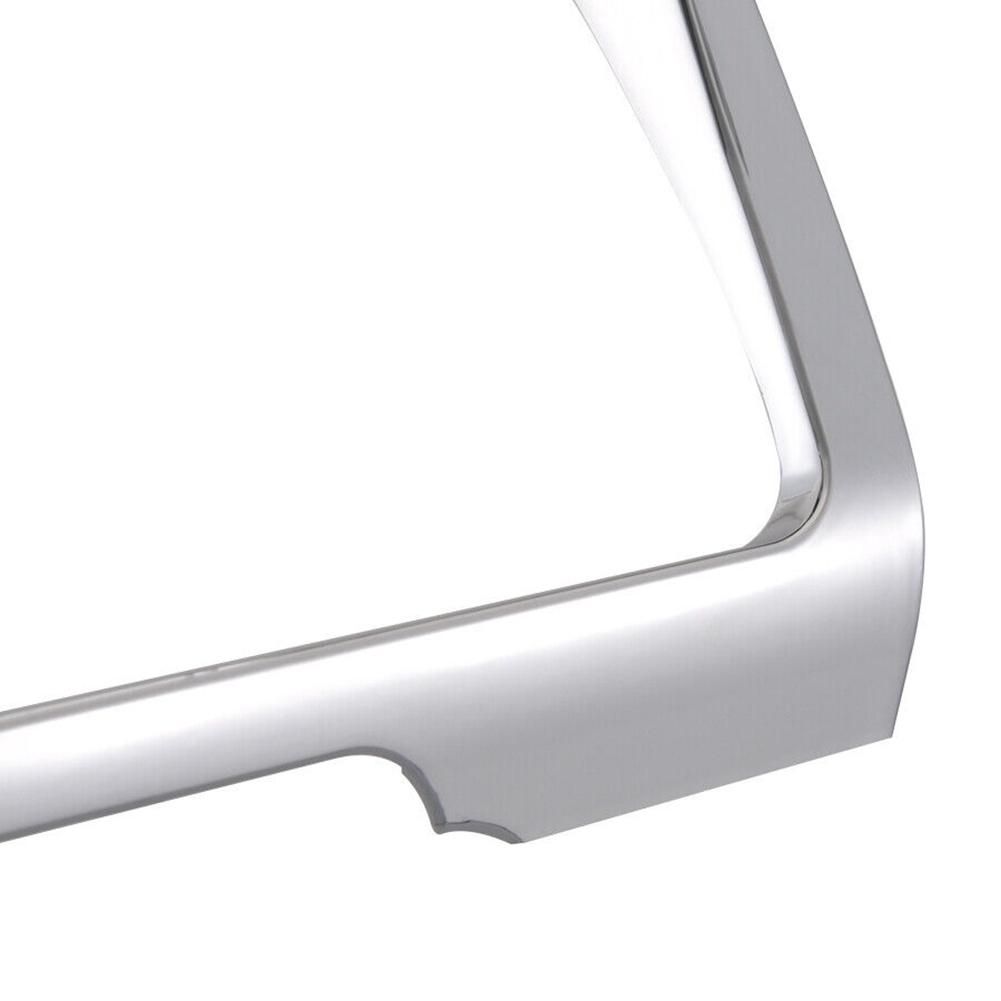 Radio Trim Bezel for-Harley Street Glide Ultra Limited 2014-Up Center Stereo Accent Cover Dashboard Frame,Chrome