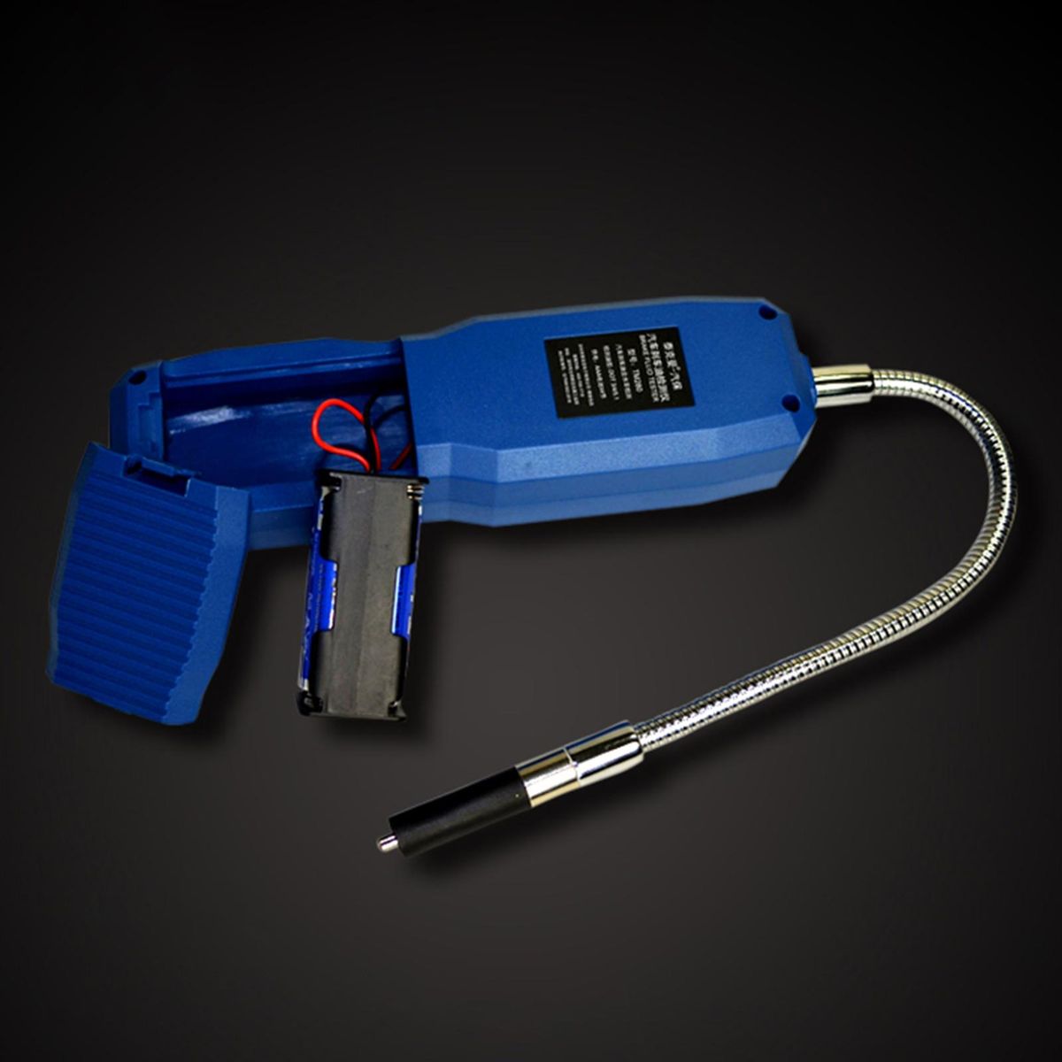 Brake Fluid Tester, LCD Display Digital Brake Fluid Tester DOT3 DOT4 DOT5.1 Tester with Sound Prompt Flexible Probe Storage Case 4 AAA Battery