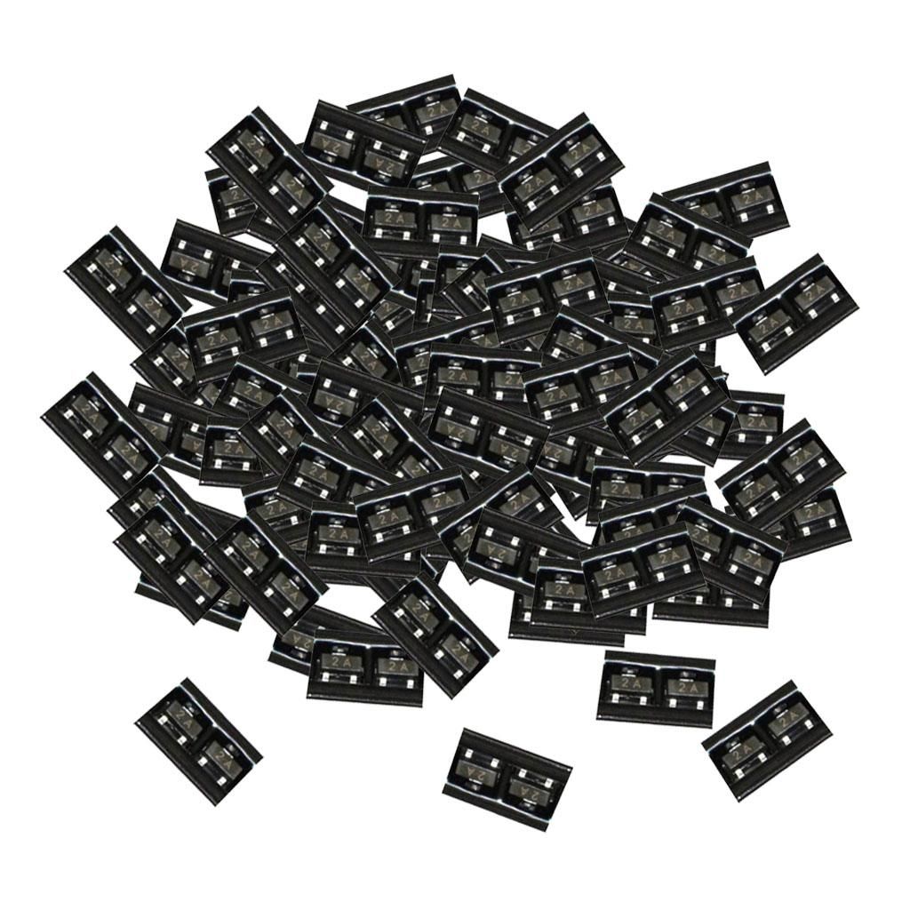 100PCS 40V 200mA SOT-23 2N3906 SMD Transistor