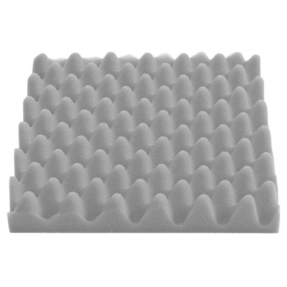 30x30x5cm Acoustic Soundproof Sound Flame Retardant Egg Crate Studio Foam Sponge Grey