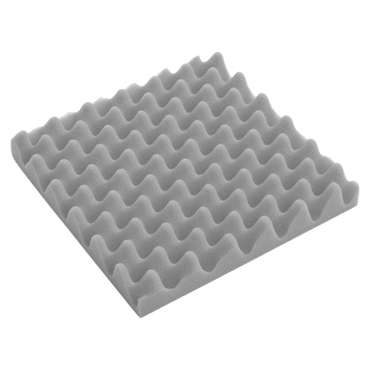 30x30x5cm Acoustic Soundproof Sound Flame Retardant Egg Crate Studio Foam Sponge Grey