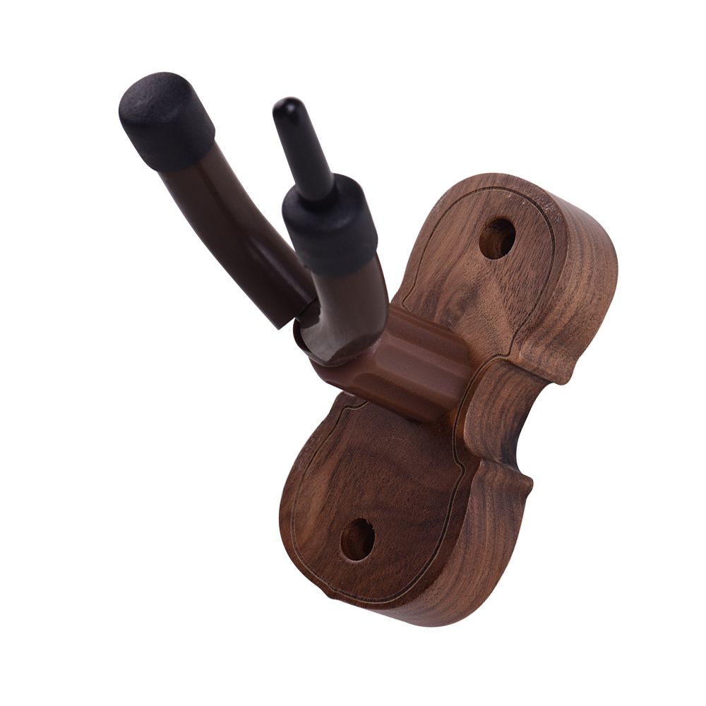 Wall Mount Violin Fiddle Viola Hanger Hook Keeper With Bow