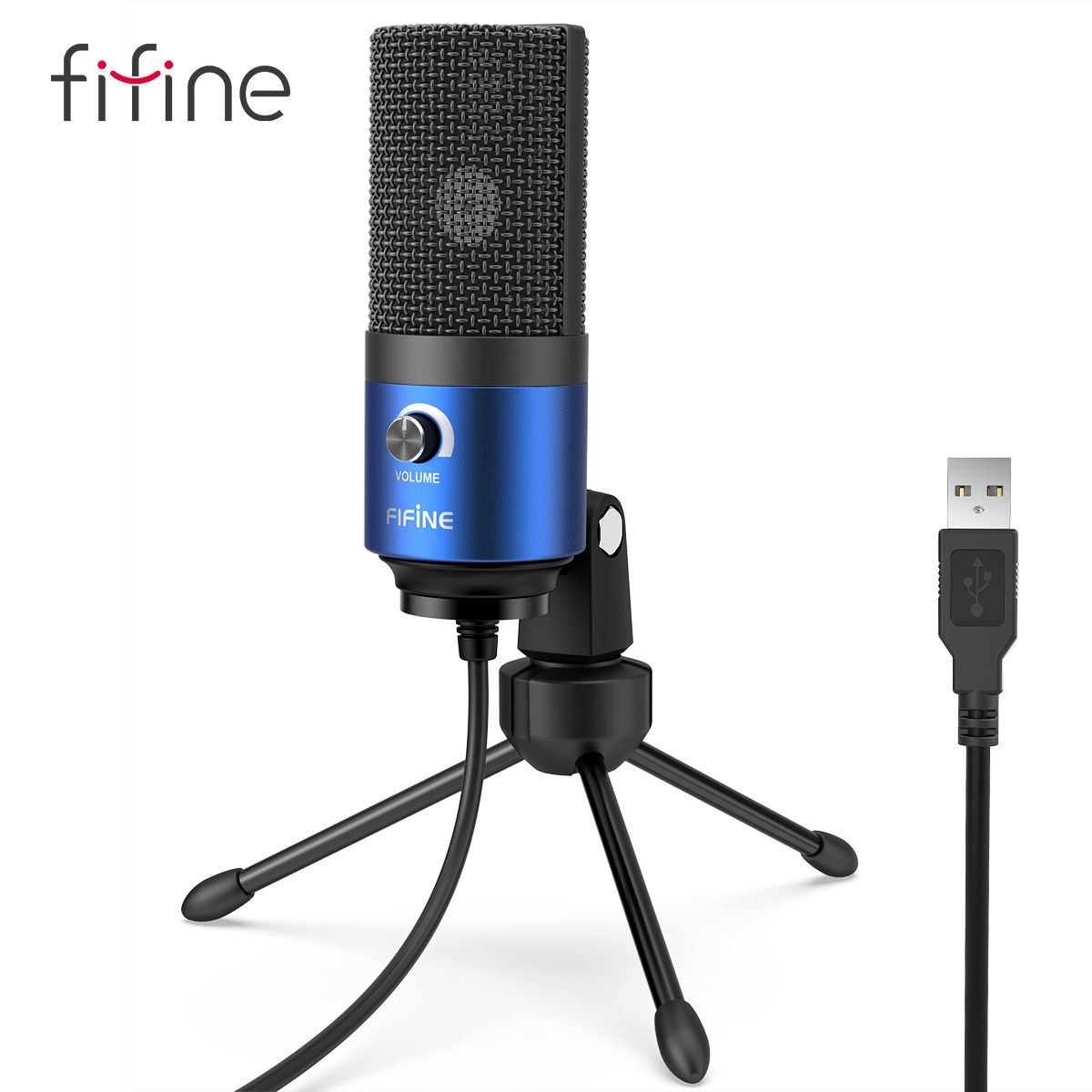 Metal USB Microphones Recording MIC For Laptop Win Cardioid