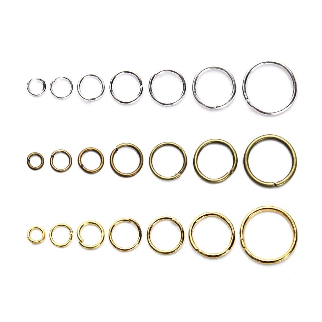 Jewelry Findings Assorted Open Jump Rings For Jewelry