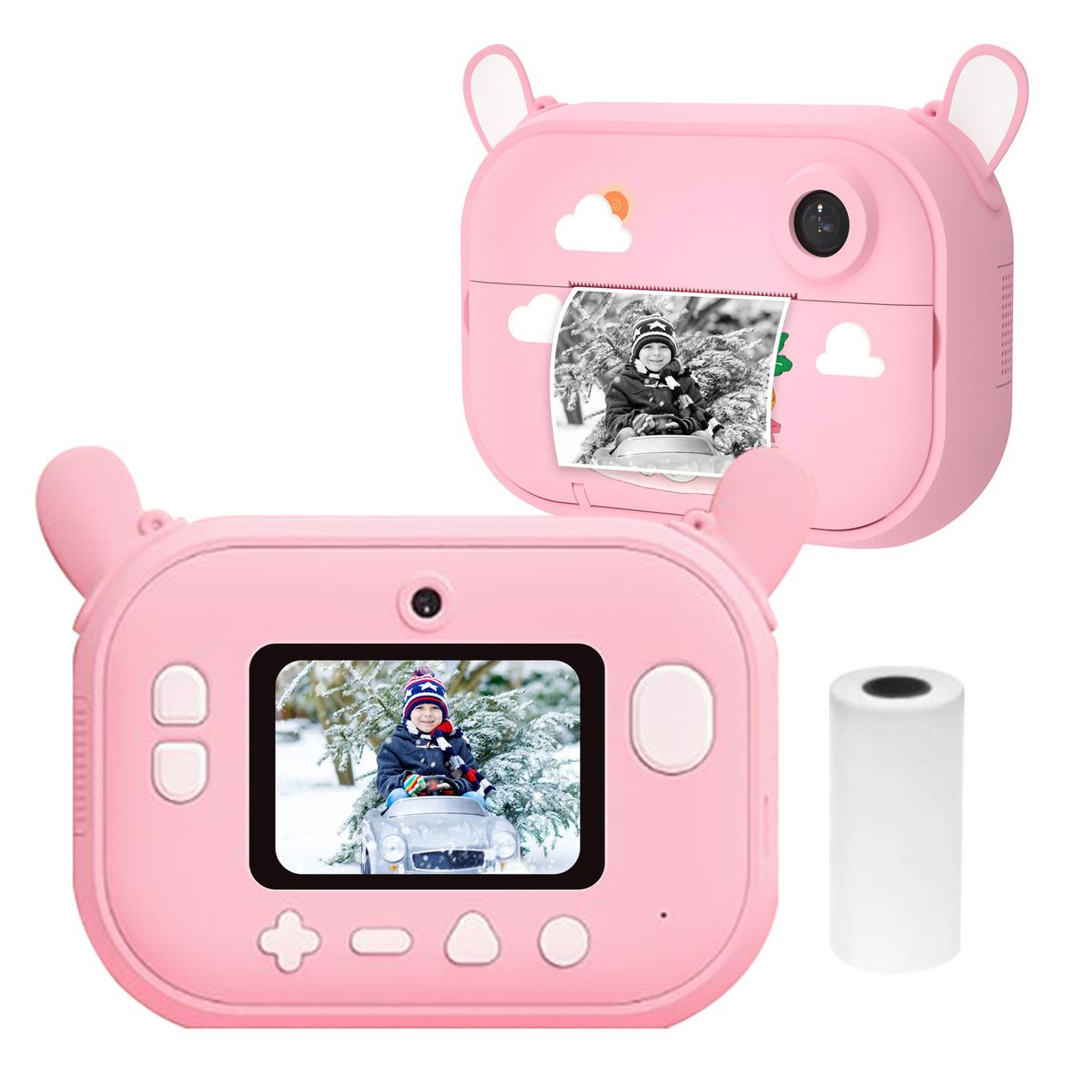 1080P HD Mini Kids Camera Portable Digital Instant Camera