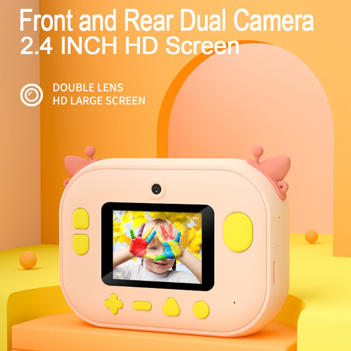 1080P HD Mini Kids Camera Portable Digital Instant Camera