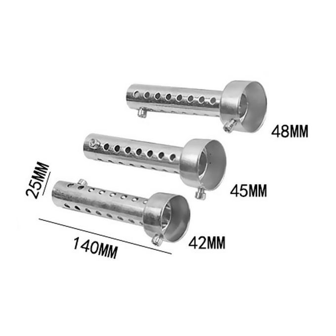 48mm Universal Exhaust Muffler Removable Silencer Suitable For