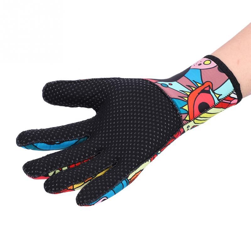 Hisea Diving Gloves Winter Swimming Warm Anti-Skid Neoprene