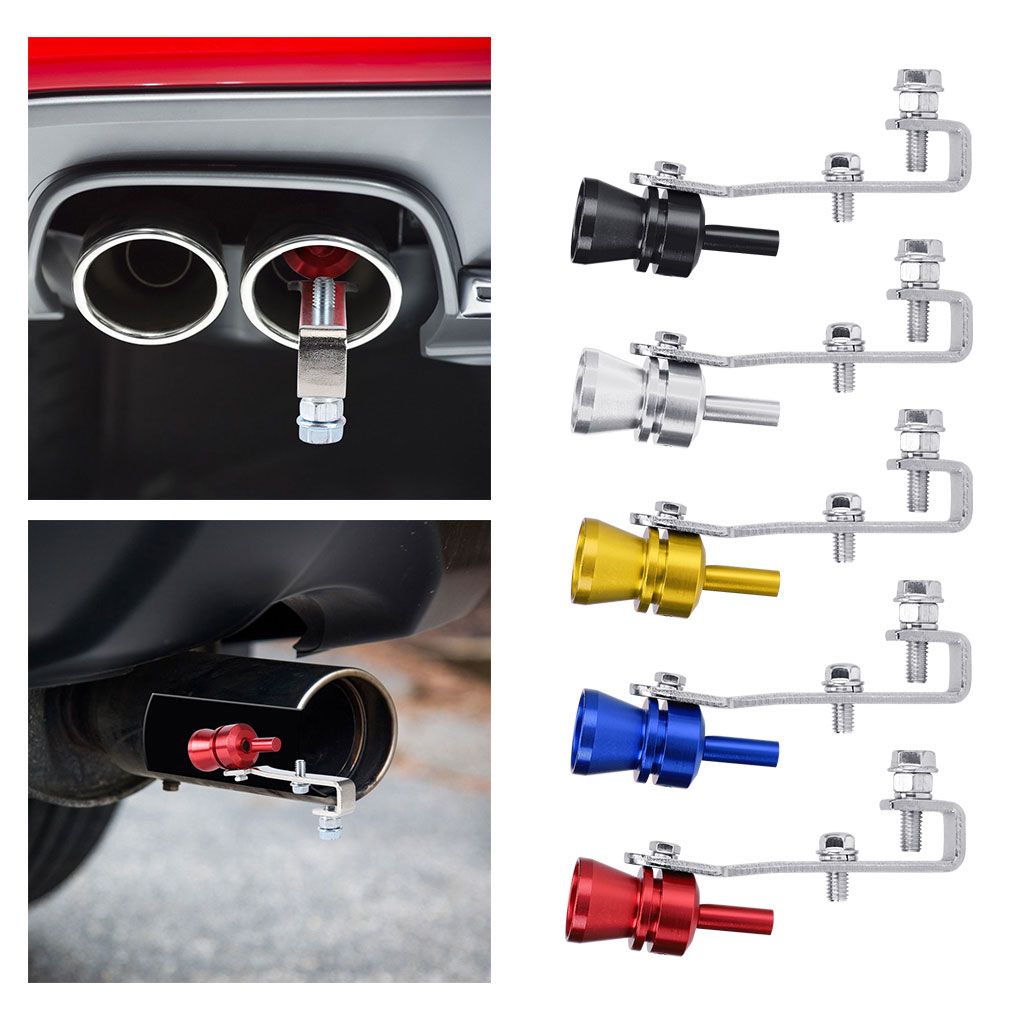 S-xl Size Motorbike Car Exhaust Fake Turbo Whistle