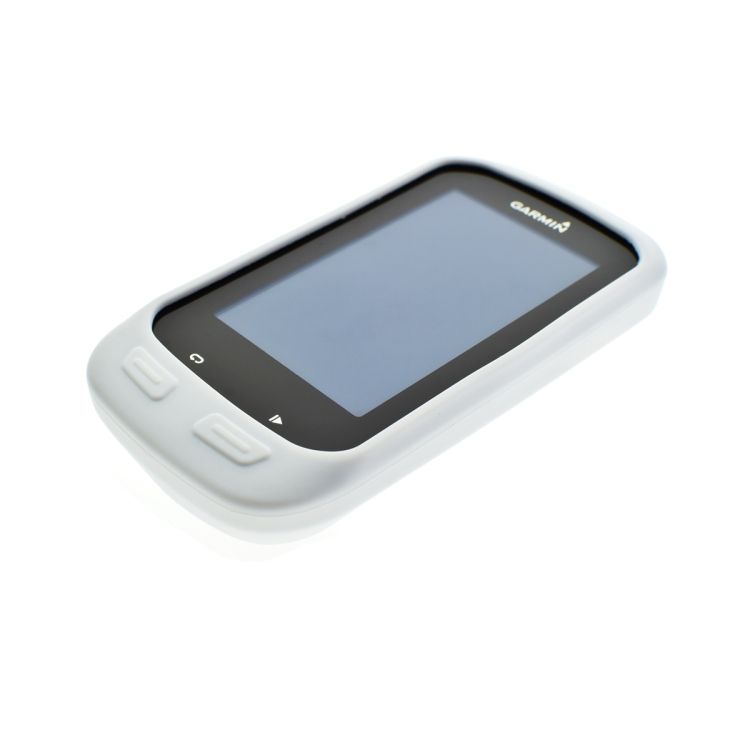 Bicycle Code Table Shockproof Silicone Colorful Protective Case For Garmin Edge 1000, Host Not Included(White) Garmin Edge 1000 Cover(White)