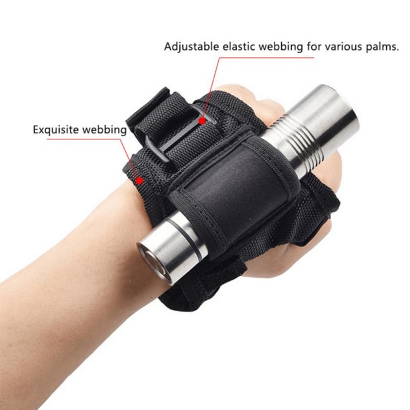 1pc Underwater Scuba Diving Dive Led Torch Flashlight Hand