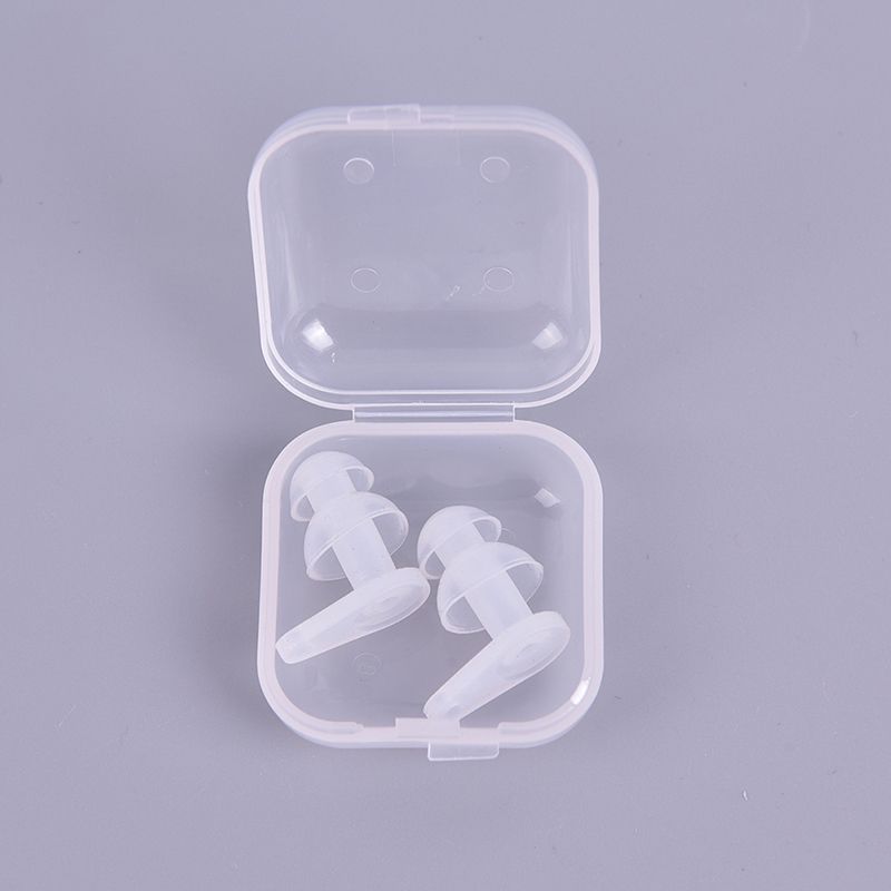 Pairs Soft Anti-Noise Ear Plug Waterproof Swimming Silicone