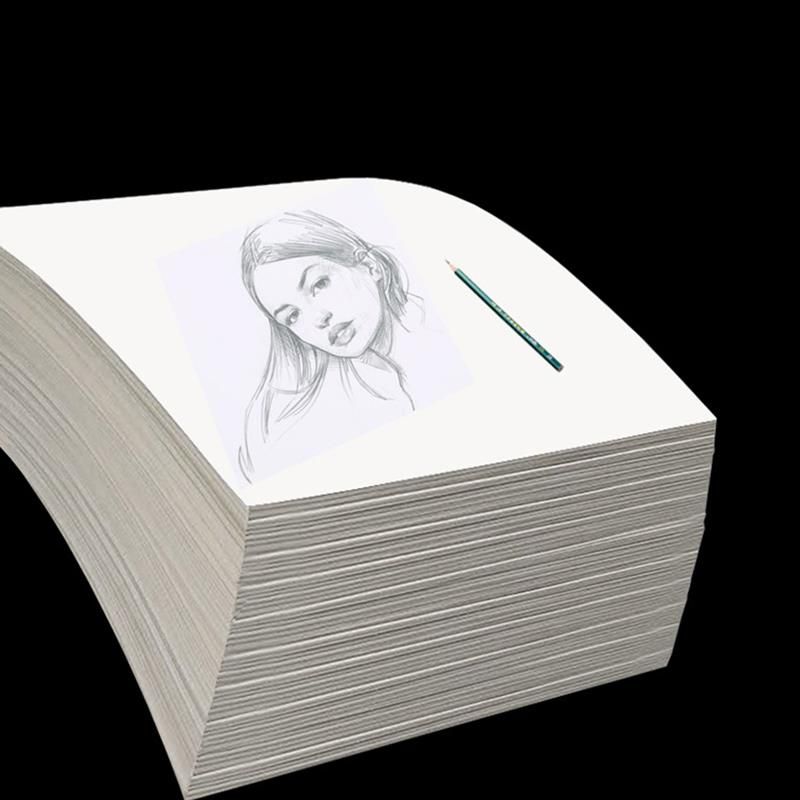 100 Sheets Cotton Watercolor Paper Bulk Cold Press Paper