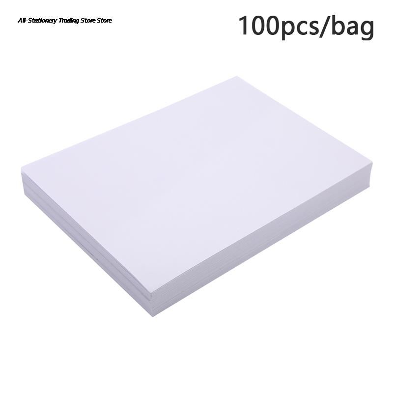 100 Sheets Cotton Watercolor Paper Bulk Cold Press Paper