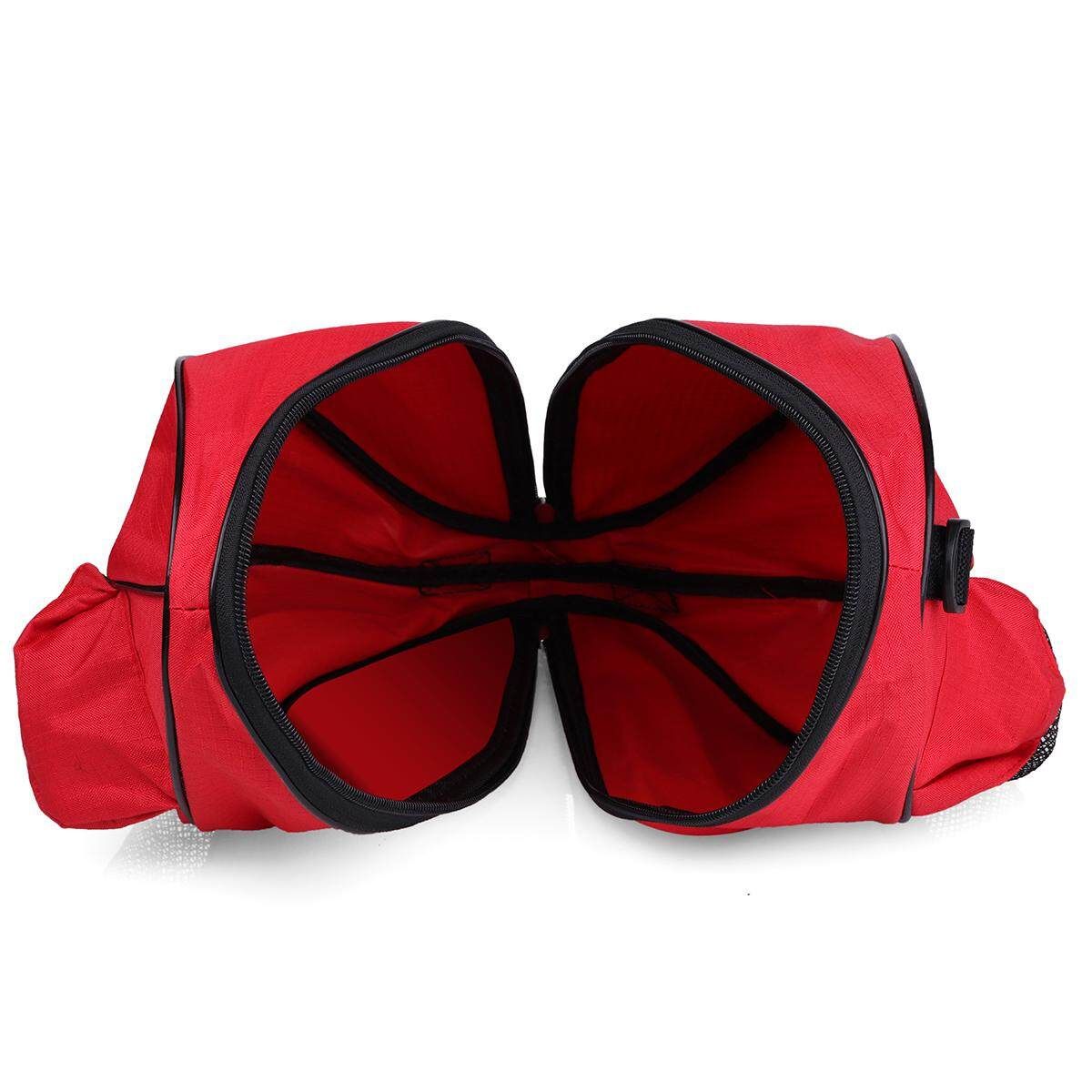Portable Basketball Backpack Water Bottle Ball Pack Soccer Sports Bags Kids Football Kits Waterproof Volleyball Basketball Bag Gules