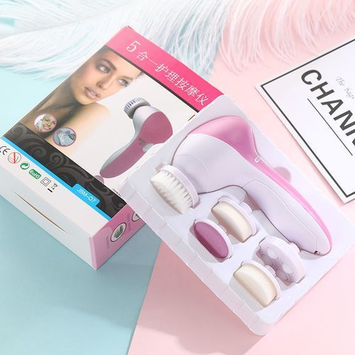 5-in-1 Electric Facial Brush & Massager
