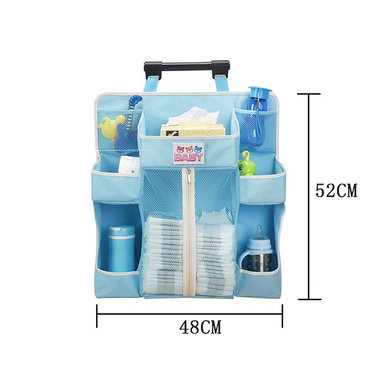 Multipurpose Crib Baby Bed Hanging Bag Portable Waterproof
