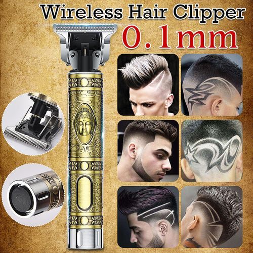 Professional Rechargeable Waterproof Hair Trimmer Bea Silver