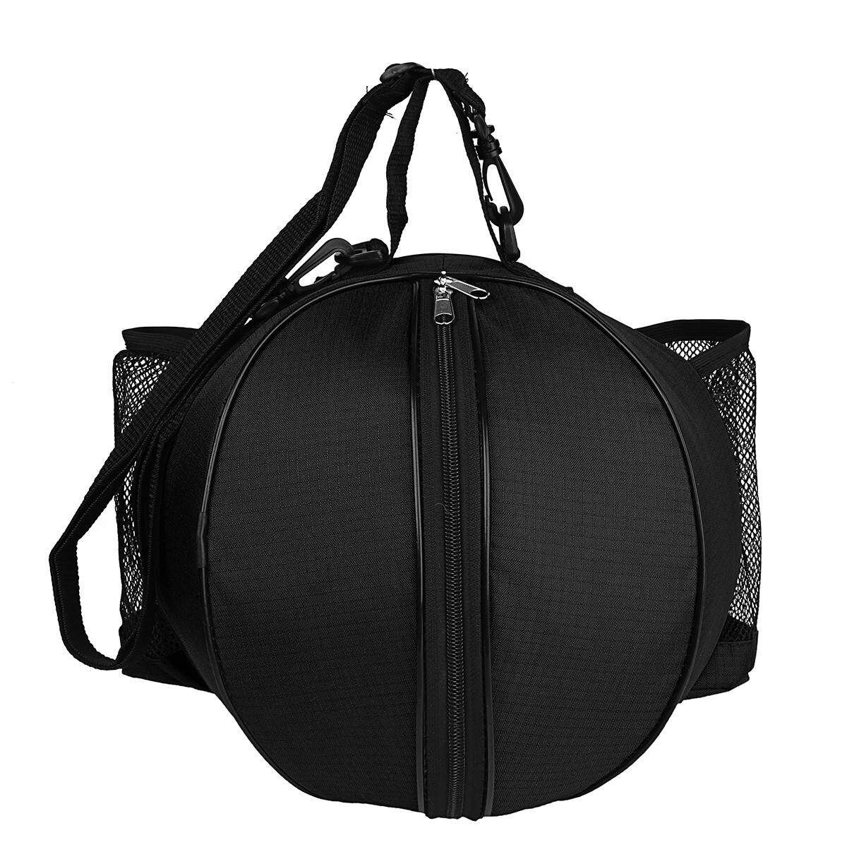 Portable Basketball Backpack Water Bottle Ball Pack Soccer Sports Bags Kids Football Kits Waterproof Volleyball Basketball Bag Black