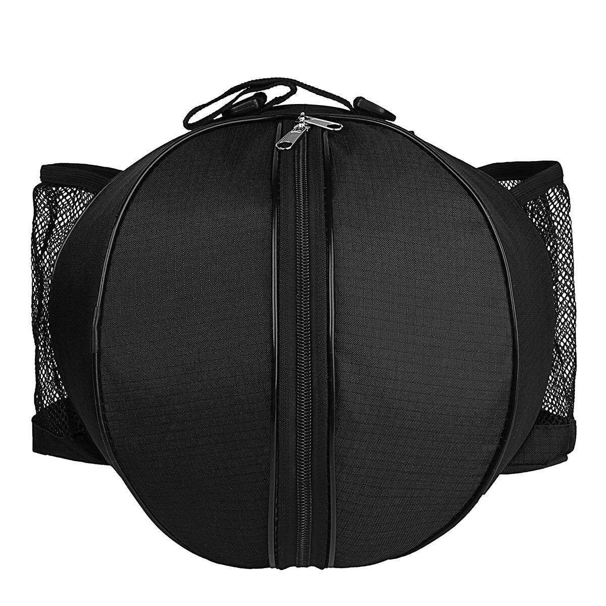 Portable Basketball Backpack Water Bottle Ball Pack Soccer Sports Bags Kids Football Kits Waterproof Volleyball Basketball Bag Black