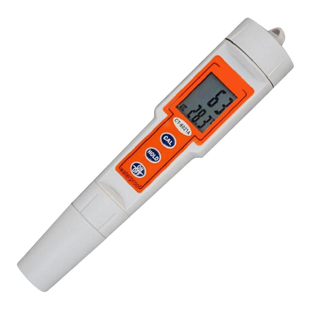 LCD Digital Water PH Tester Temperature Meter with ATC Portable Water Quality Monitor Acidity Alkalinity Analyzer for Drinking Water Pool Industrial Wastewater Acid Rain Lab
