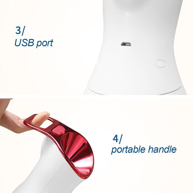 500ml Cold Spray Nano Ionic Mist Facial Humidifier