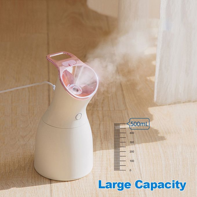 500ml Cold Spray Nano Ionic Mist Facial Humidifier