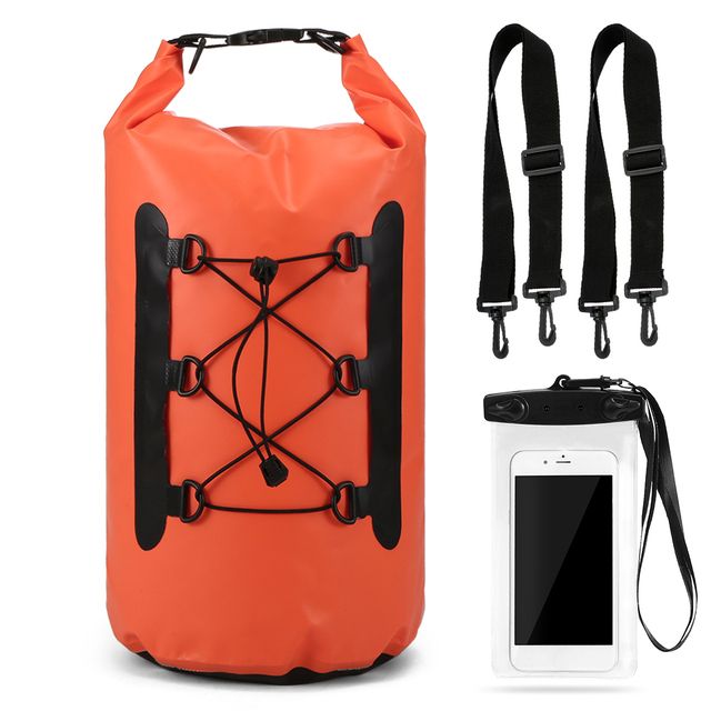 Waterproof Pvc Dry Bag 15l Outdoor Diving Foldable Men Bag
