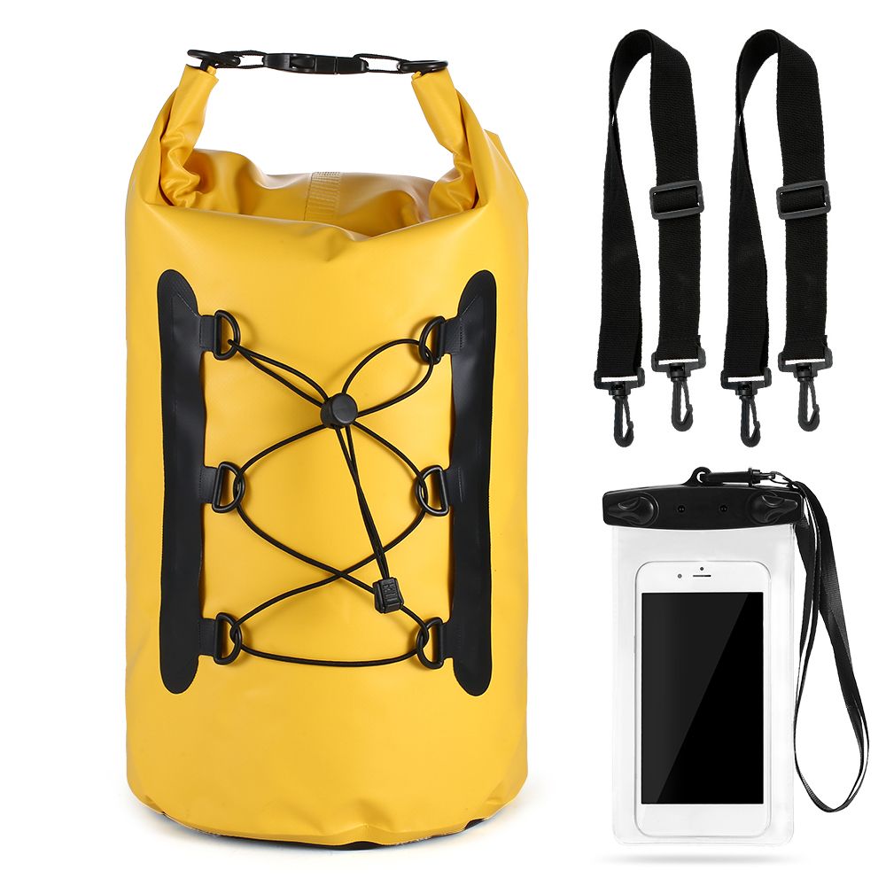 Waterproof Pvc Dry Bag 15l Outdoor Diving Foldable Men Bag