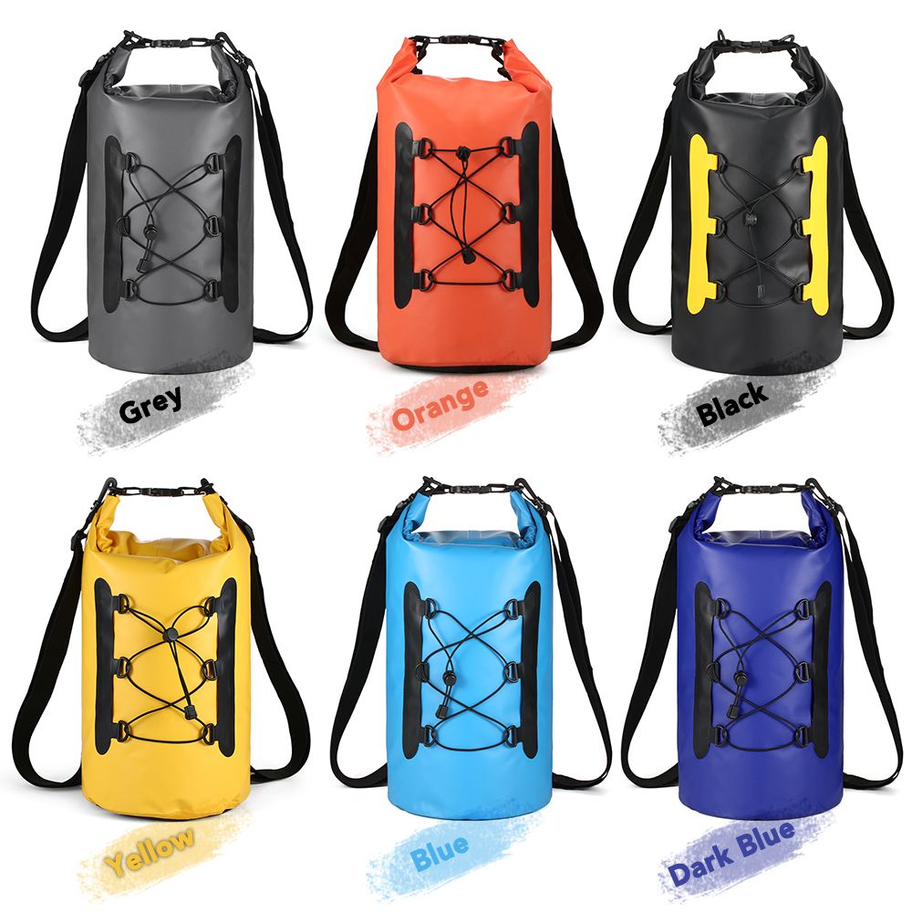 Waterproof Pvc Dry Bag 15l Outdoor Diving Foldable Men Bag