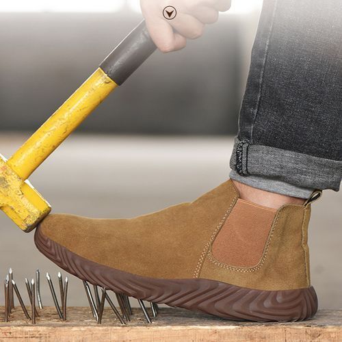 Work Safety Shoes Steel Toe Puncture-proof Shoe