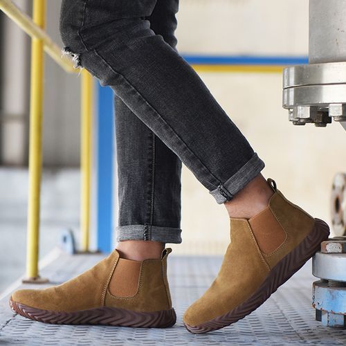 Work Safety Shoes Steel Toe Puncture-proof Shoe