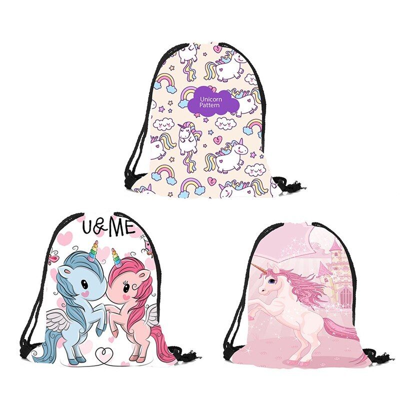 Unicorn Waterproof Swimming Backpack Double Layer Sport Bag