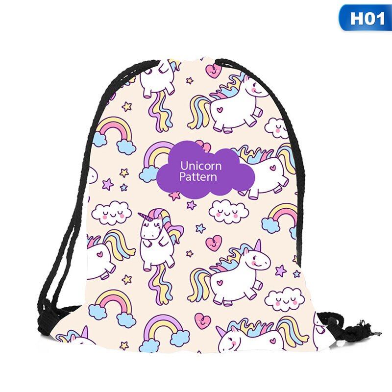 Unicorn Waterproof Swimming Backpack Double Layer Sport Bag