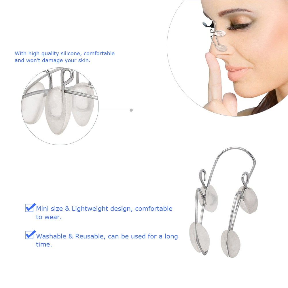 Nose Shapers Silicone Clamp Clip Reshape Nose Up Lifting