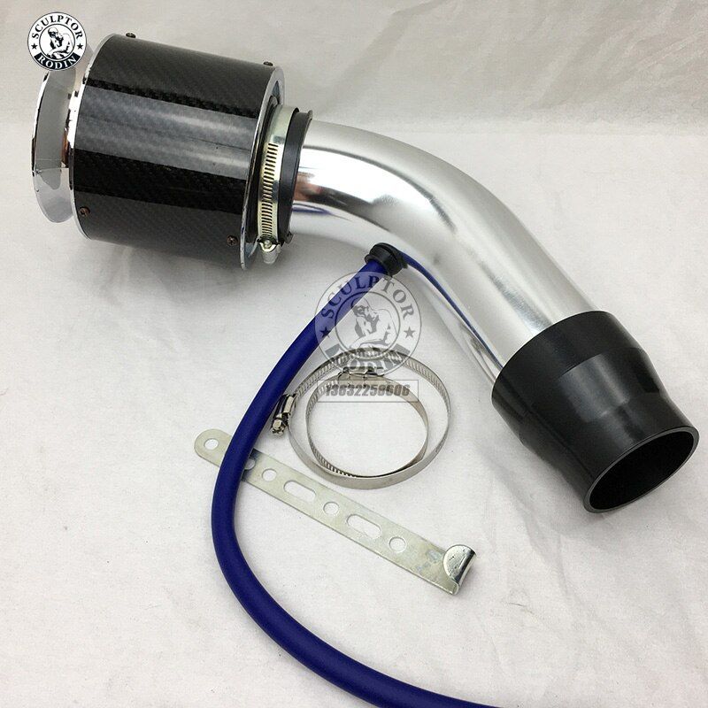 Universal 3" Car Cold Air Intake Induction Pipe Kit Filter