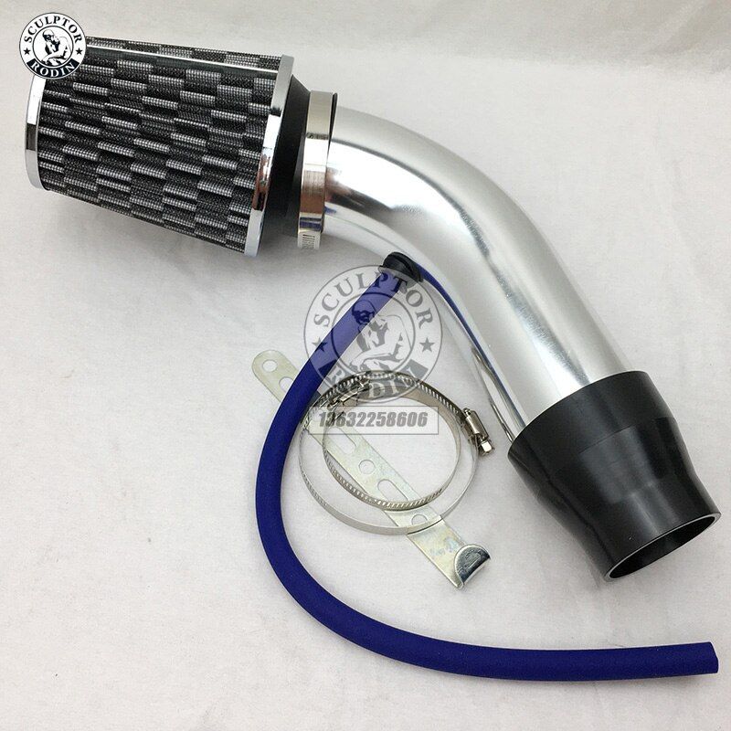 Universal 3" Car Cold Air Intake Induction Pipe Kit Filter