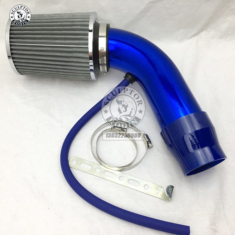Universal 3" Car Cold Air Intake Induction Pipe Kit Filter