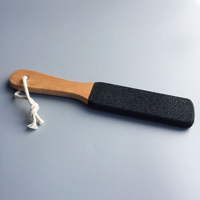 Pedicure Wooden Scraper Foot File Cuticle Callus Hard Dead-