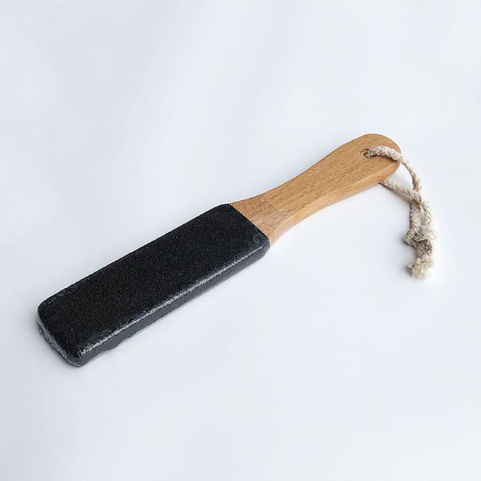 Pedicure Wooden Scraper Foot File Cuticle Callus Hard Dead-