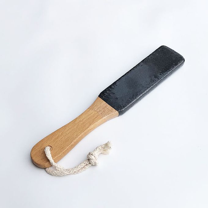 Pedicure Wooden Scraper Foot File Cuticle Callus Hard Dead-
