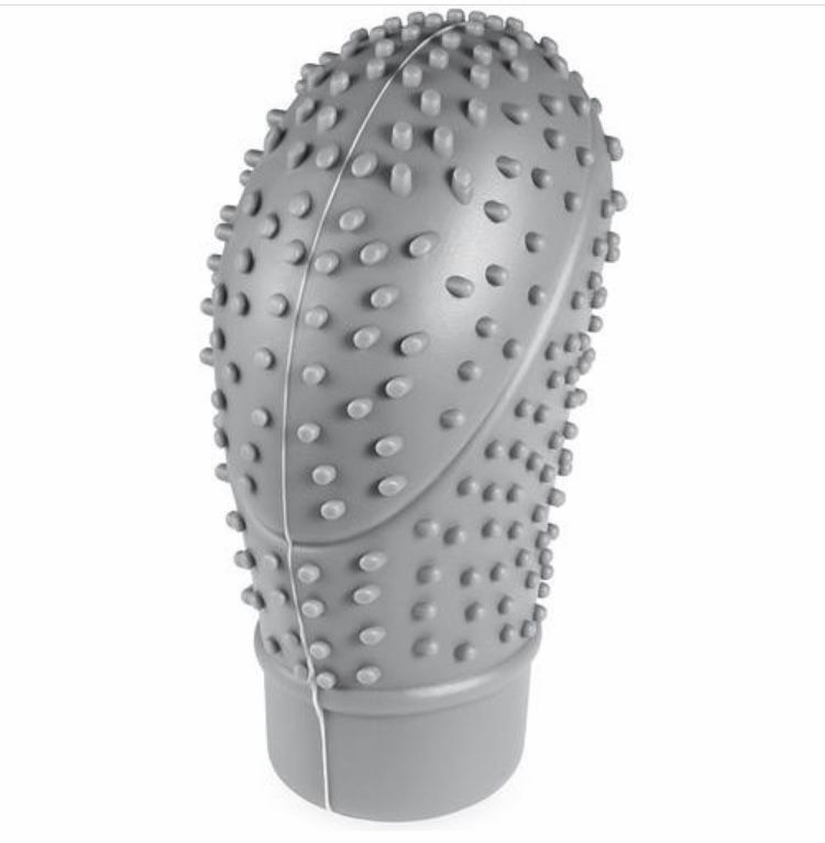 Universal Gear Shift Knob Cover For Car Gray