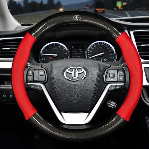 2021 CJH Carbon Fiber Car Steering Cover For Toyota Cars