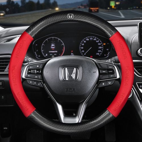2021 CJH Carbon Fiber Car Steering Wheel Cover For Honda