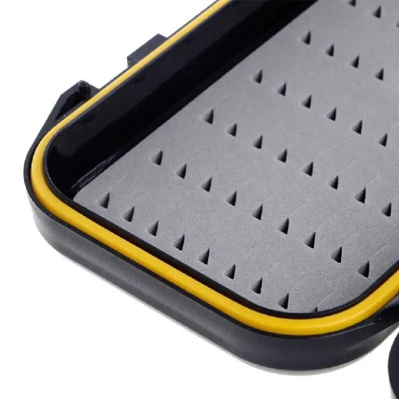 Portable Fishing baits case Waterproof Dual-Layer Fly Fishing Bait Storage Case Box