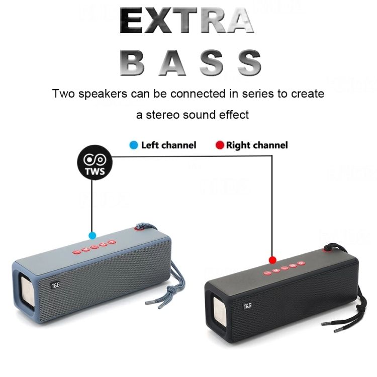 T&G TG271 TWS Subwoofer Bluetooth Speaker With Braided Rope