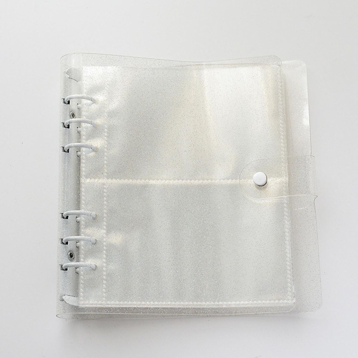 3 Inch Photo Album Picture Card Protectors Sleeve Pages Shiny White