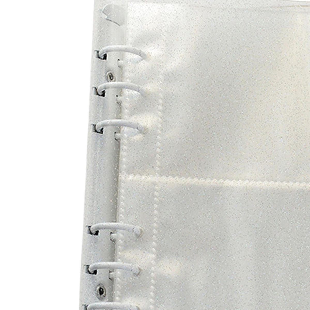 3 Inch Photo Album Picture Card Protectors Sleeve Pages Shiny White