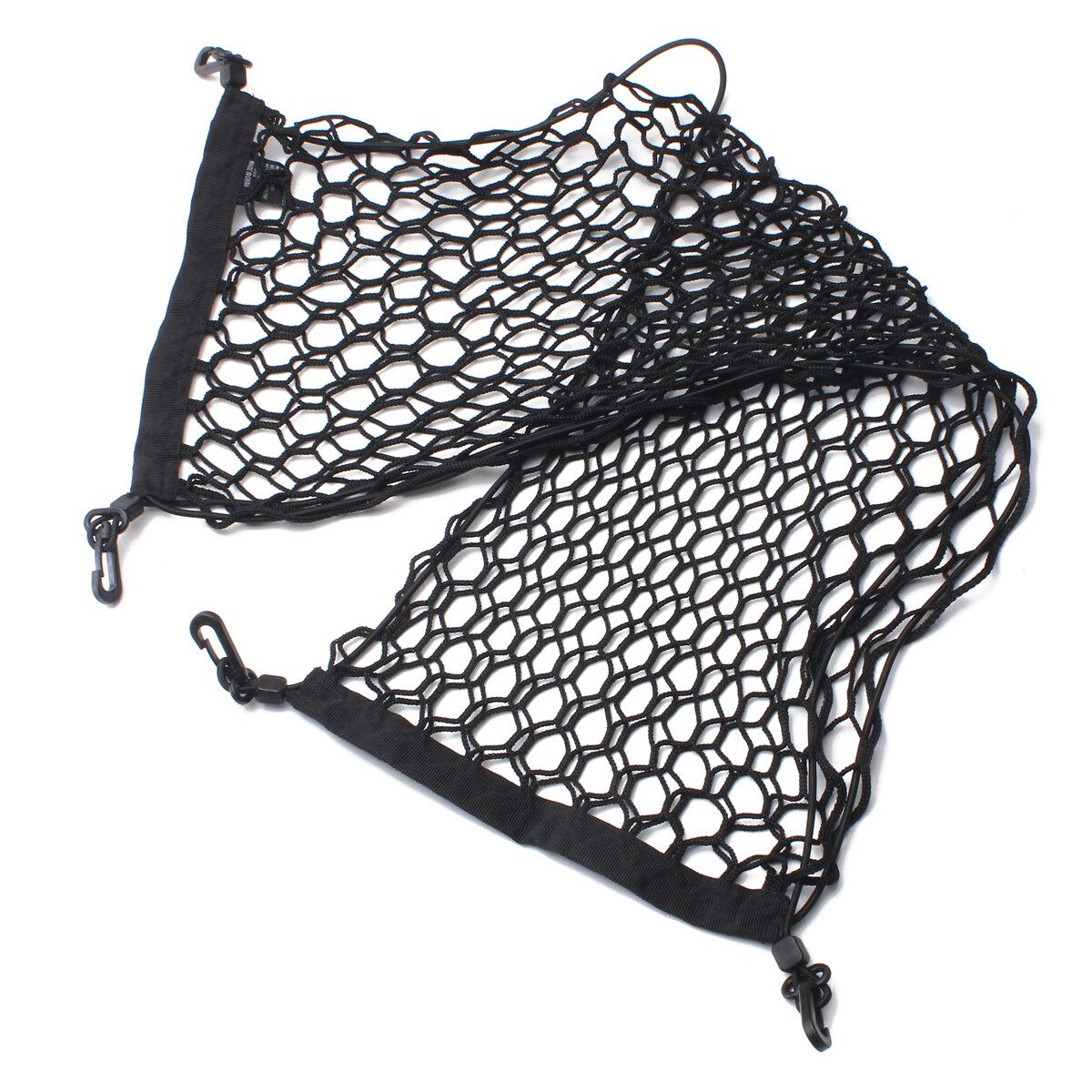 Elastic Mesh Net 90x30cm Black Nylon Car Trunk Rear Cargo Organizer Storage NEW