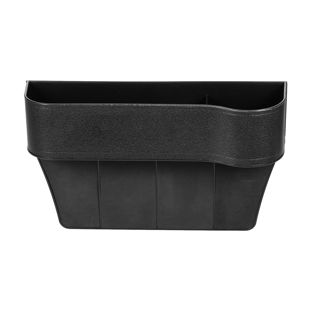2pcs Black Car Organizer Seat Carriage Bag PU Case Pocket